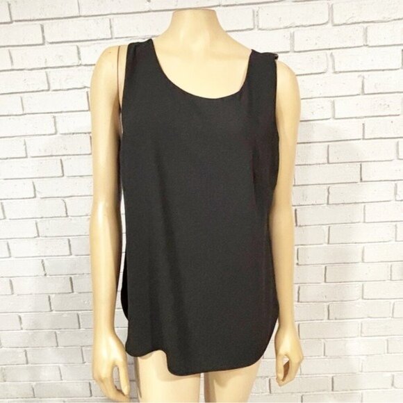 Chico’s Reversible Leopard-Mixed Print Tank - Size Medium - Picture 4 of 12